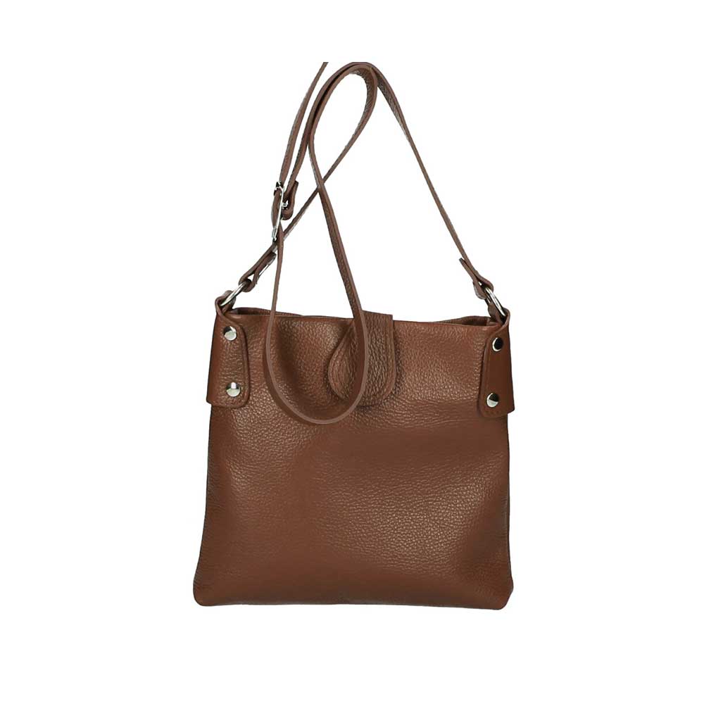 Δερμάτινη χιαστί τσάντα Hope Καφέ Iris Bags 3 Δερμάτινη χιαστί τσάντα, hope, Καφέ, iris bags 3