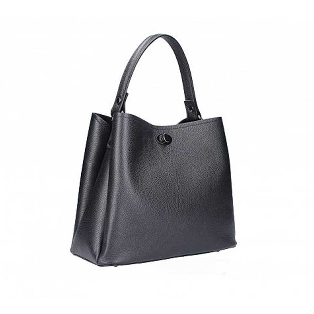 Τσάντα ώμου από δέρμα τύπου dollaro Minerva Μαύρο Iris Bags Τσάντα ώμου από δέρμα τύπου dollaro, minerva, Μαύρο, iris bags