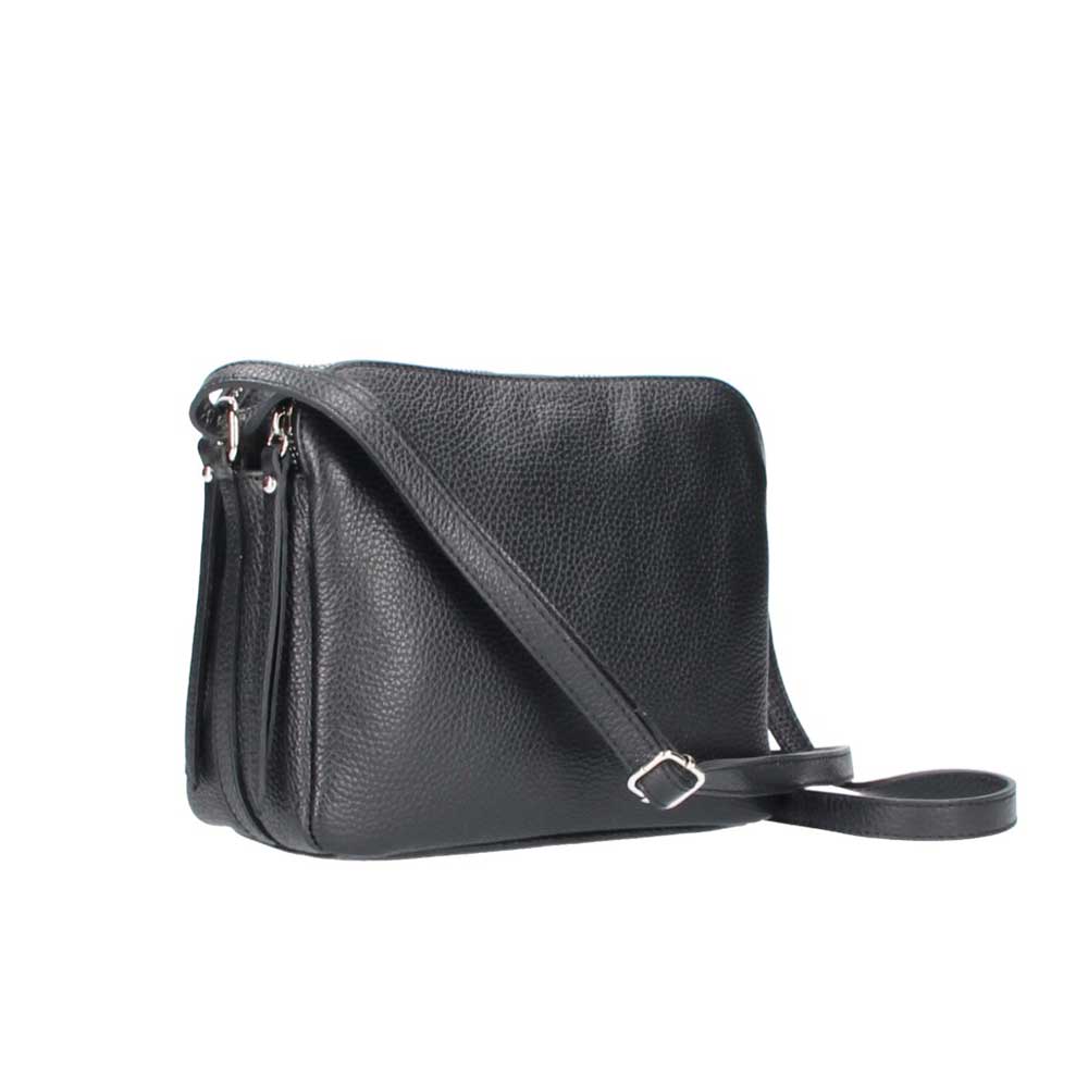 Χιαστί τσάντα από δέρμα τύπου dollaro Fosca Μαύρο Iris Bags Χιαστί τσάντα από δέρμα τύπου dollaro, fosca, Μαύρο, iris bags