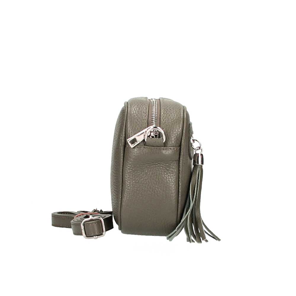 Χιαστί τσάντα από δέρμα τύπου dollaro Tinka Dark Taupe Iris Bags 2 Χιαστί τσάντα από δέρμα τύπου dollaro, tinka, dark taupe, iris bags 2