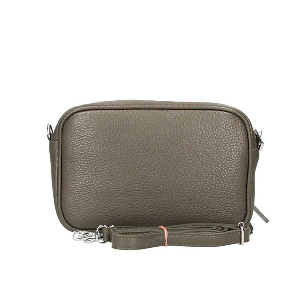 Χιαστί τσάντα από δέρμα τύπου dollaro Tinka Dark Taupe Iris Bags Χιαστί τσάντα από δέρμα τύπου dollaro, tinka, dark taupe, iris bags