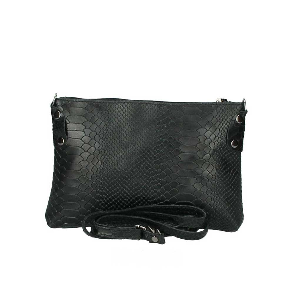 Χιαστί τσάντα από μαλακό δέρμα με snakeprint Theresa Μαύρο Iris Bags 3 Χιαστί τσάντα από μαλακό δέρμα με snakeprint, theresa, Μαύρο, iris bags 3